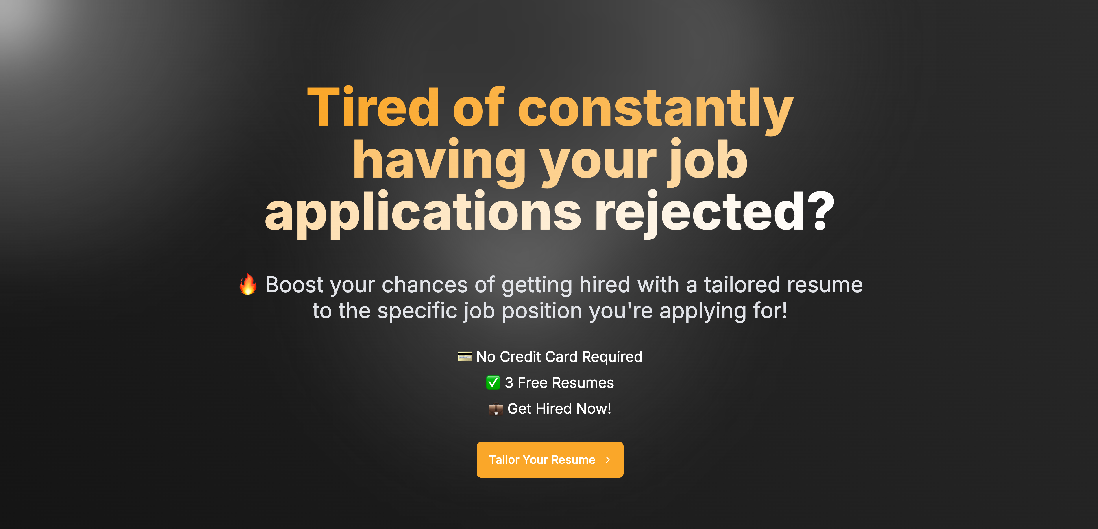 Fast Resume AI - Get Hired Today!